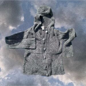 Y2K Grey Cardigan